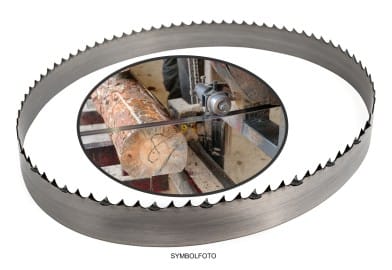 Holzsägeband X-Cut – Präzises Sägeband mit stellitierten Zähnen für mobile Sägewerke