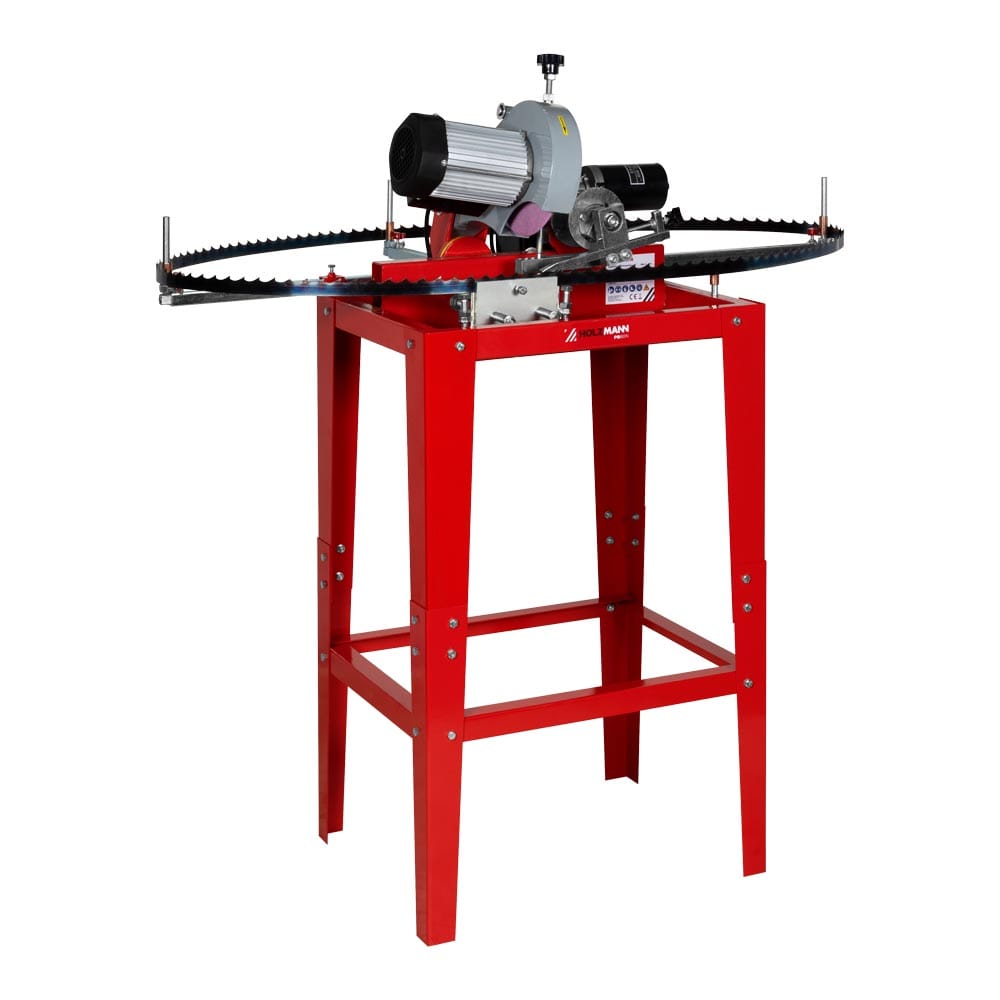 Holzmann Sägeband Schärfmaschine inkl. Unterbau PB80N_230V -1