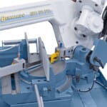 Bernardo Halbautomatische Doppelgehrungsbandsäge MBS 300 DGA / 400 V -7