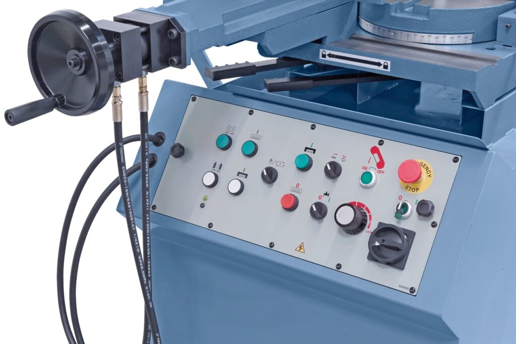 Bernardo Halbautomatische Doppelgehrungsbandsäge MBS 300 DGA / 400 V -8