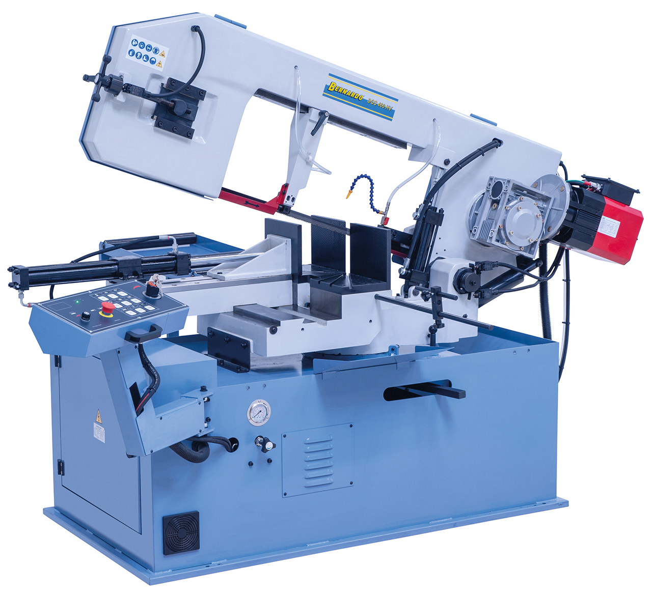 Bernardo Halbautomatische Doppelgehrungsbandsäge DGS 460 HV -1