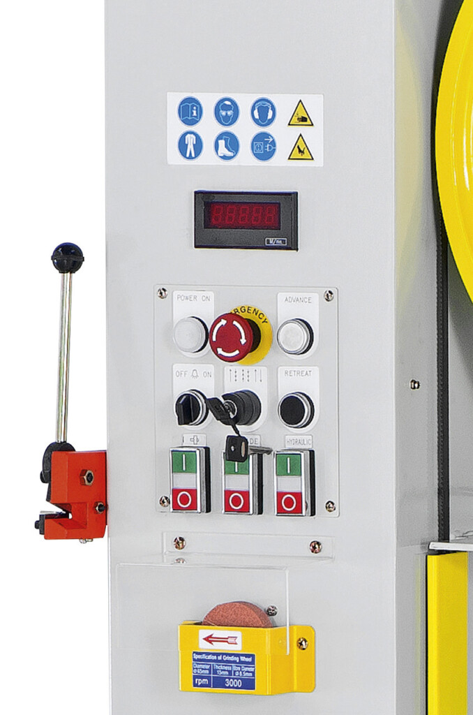 Bernardo Vertikalbandsäge VMS 520 A mit automat. Tischvorschub ** -10