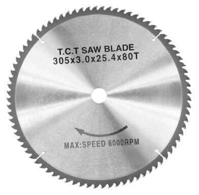 Bernardo HM-Kreissägeblatt WZ, 305 x 3,0 x 25,4 mm, Z80 f. ZKG 305 D -1