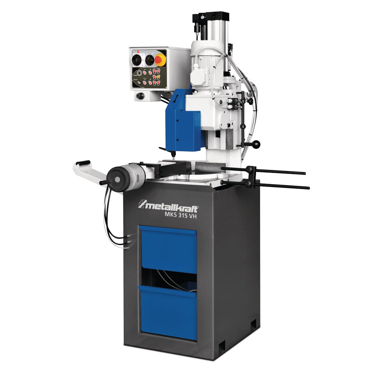 Metallkraft Halbautomatische Vertikal-Metallkreissäge MKS 315 VH Aktions-Set -1