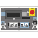 Metallkraft Halbautomatische Schwenkrahmen-Metallbandsäge BMBS 460 x 600 HA-DG -4
