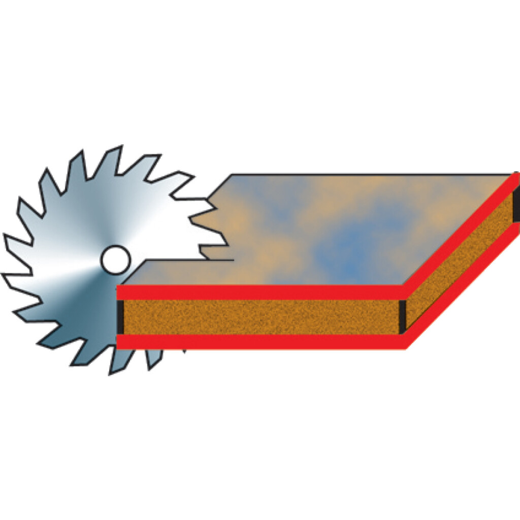 Holzkraft Besäum- und Fertigungsschnitt-Kreissägeblatt KSB-BF 400/96 -9