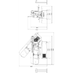 Elmag BOMAR Metall-Bandsägemaschine Modell Transverse 610.440 GANC -6