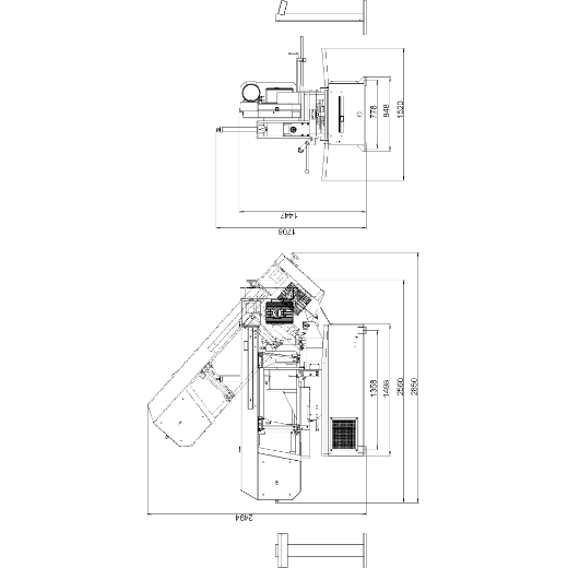 Elmag BOMAR Metall-Bandsägemaschine Modell Transverse 610.440 GANC -6