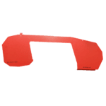 Elmag Sägebandabdeckung rot (hinten) -1