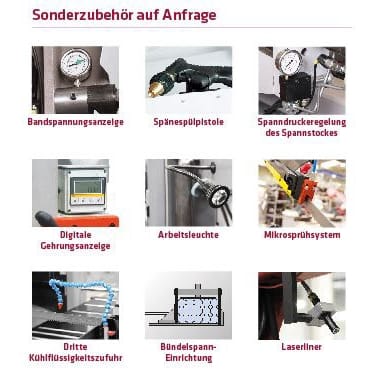 Elmag BOMAR Metall-Bandsägemaschine Workline 510.350 DG -5
