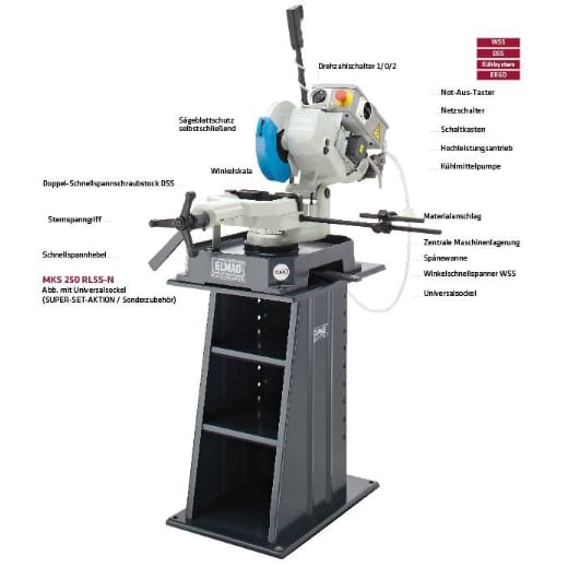 Elmag Metall-Kreissägemaschine MKS 300 RLSS-N -5