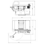 Elmag BOMAR Metall-Bandsägemaschine Modell Transverse 510.330 GANC -3